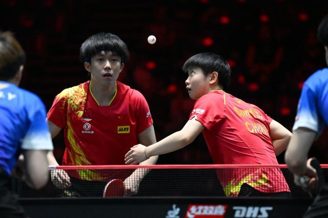 PG-再胜张本智和/早田希娜 王楚钦/孙颖莎大满贯夺魁